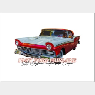 1957 Ford Fairlane 500 Skyliner Hardtop Coupe Posters and Art